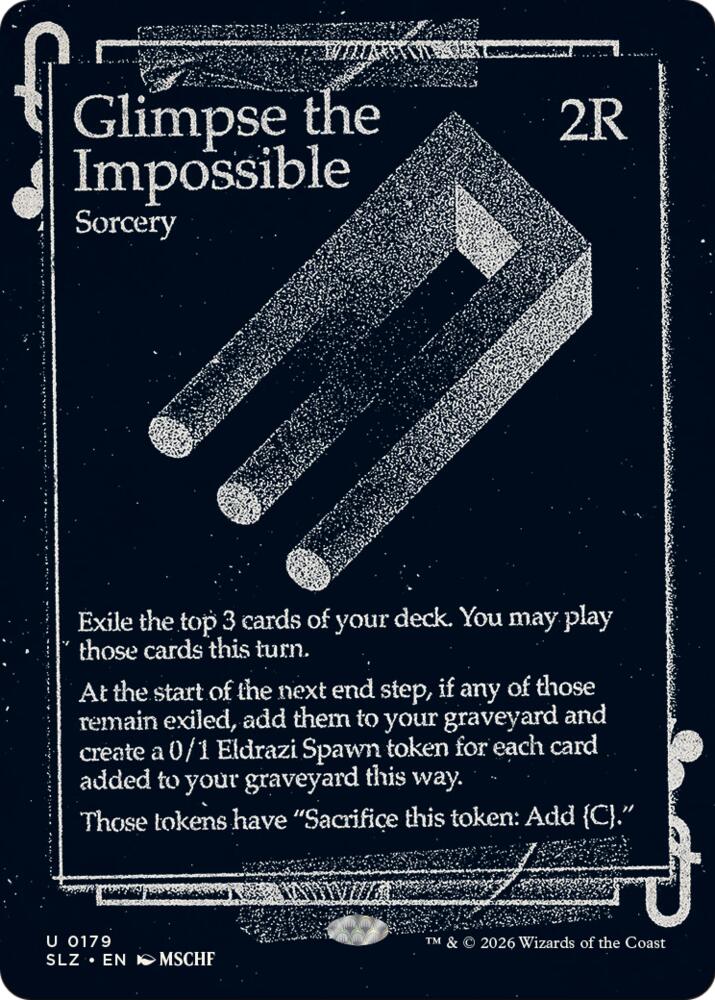 Glimpse the Impossible (0179), Secret Lair x MSCHF: The Zeta Set 179