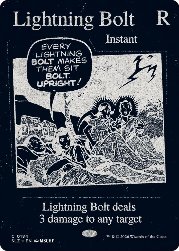 Lightning Bolt (0184), Secret Lair x MSCHF: The Zeta Set 184