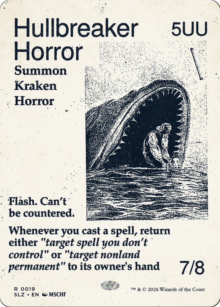 Hullbreaker Horror (0019), Secret Lair x MSCHF: The Zeta Set 19