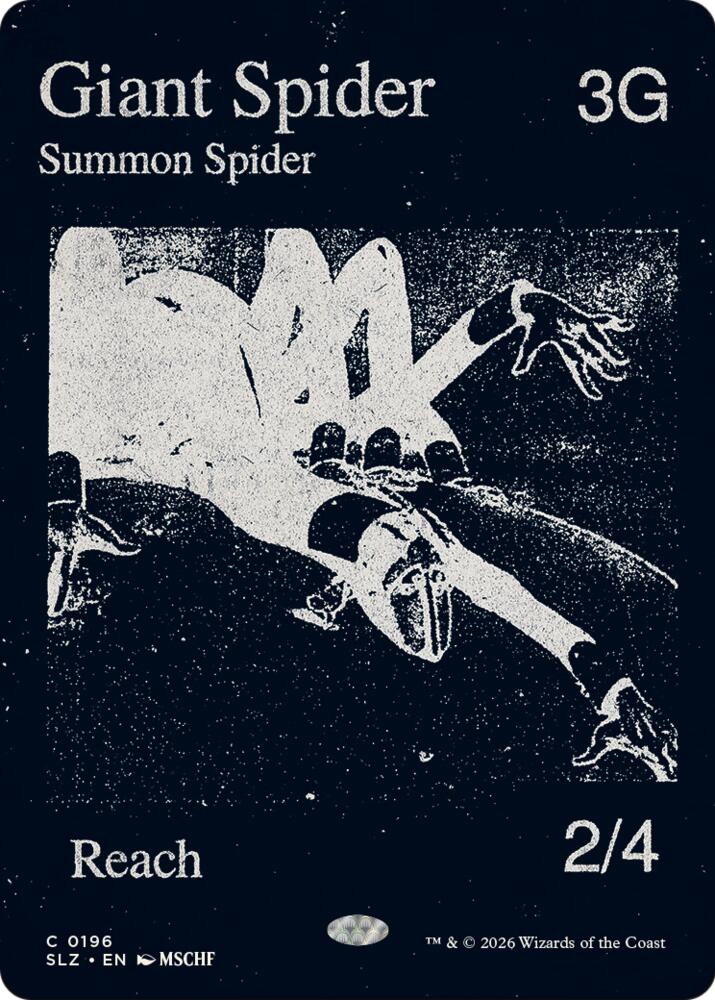 Giant Spider (0196), Secret Lair x MSCHF: The Zeta Set 196