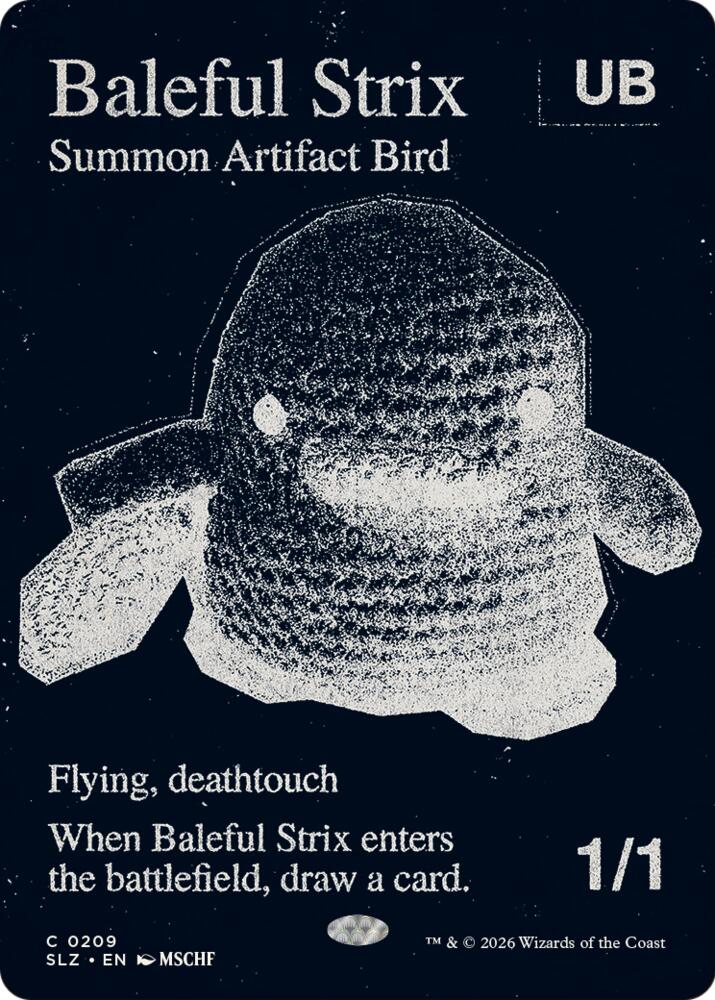 Baleful Strix (0209), Secret Lair x MSCHF: The Zeta Set 209