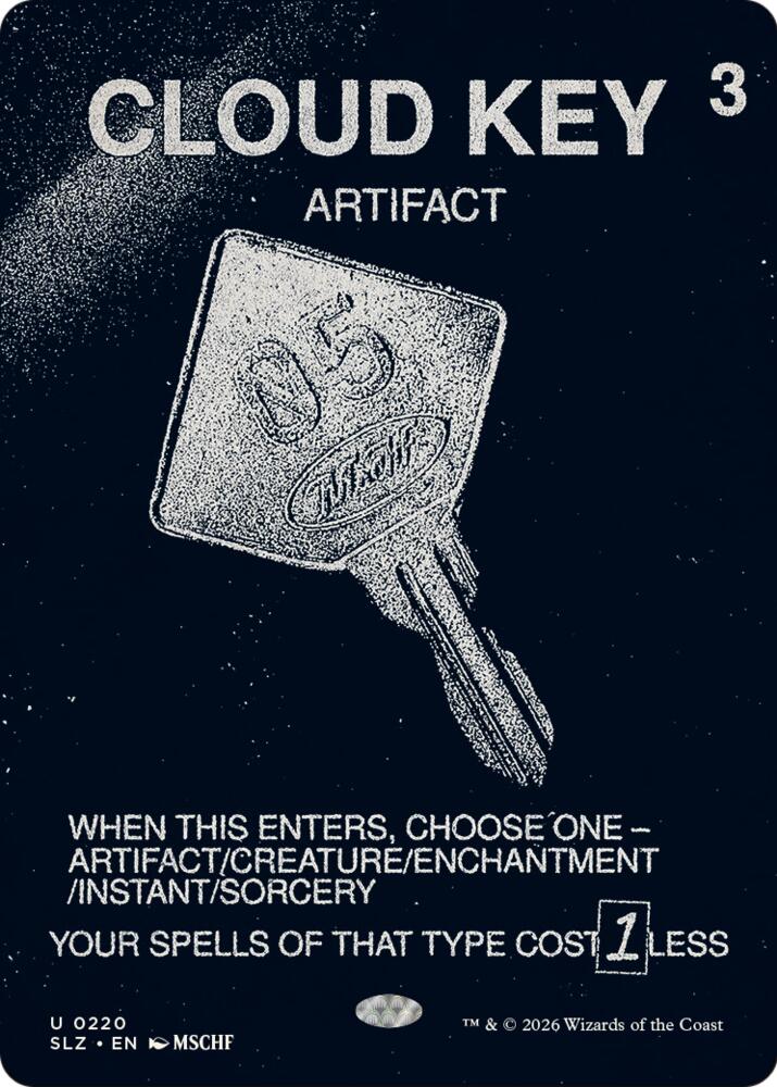 Cloud Key (0220), Secret Lair x MSCHF: The Zeta Set 220