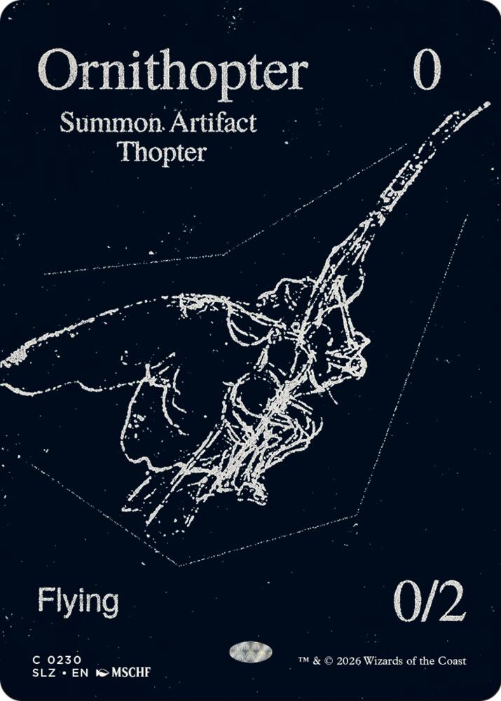 Ornithopter (0230), Secret Lair x MSCHF: The Zeta Set 230