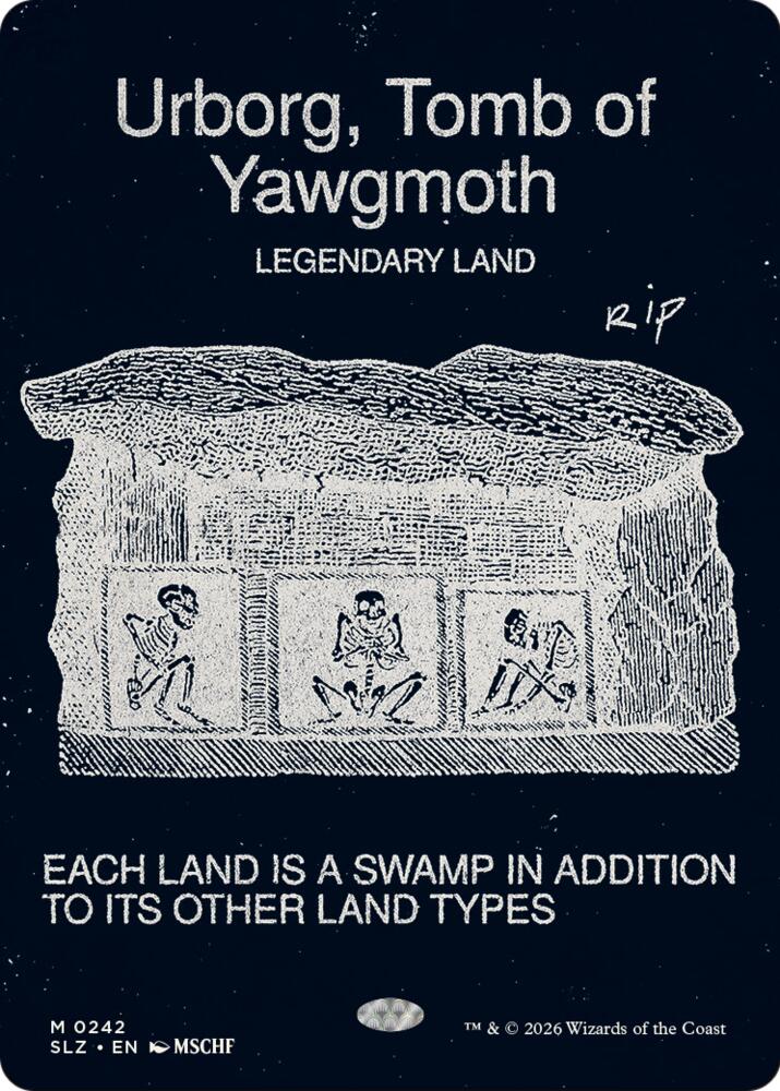 Urborg, Tomb of Yawgmoth (0242), Secret Lair x MSCHF: The Zeta Set 242