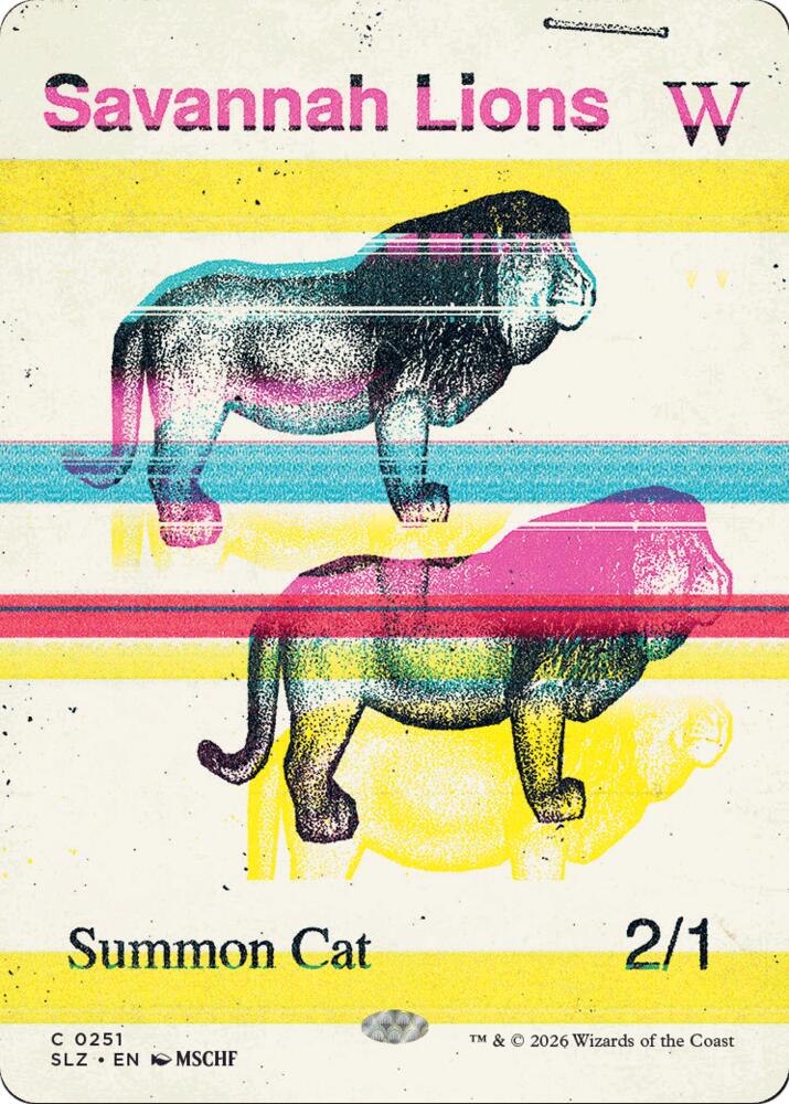 Savannah Lions (0251), Secret Lair x MSCHF: The Zeta Set 251