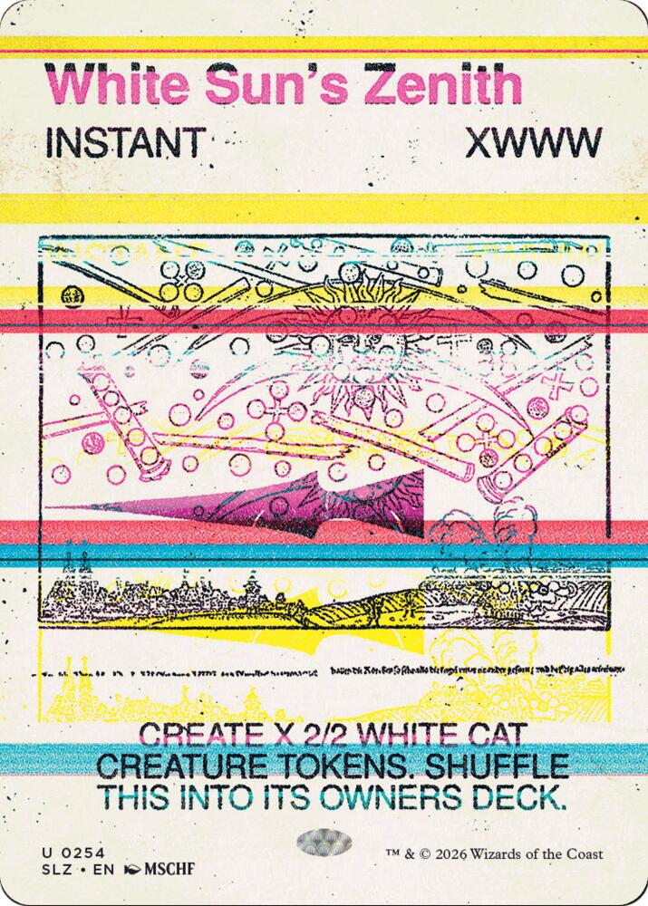White Sun's Zenith (0254), Secret Lair x MSCHF: The Zeta Set 254