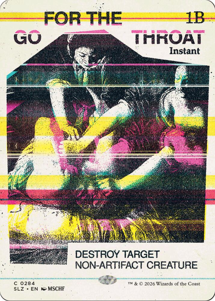 Go for the Throat (0284), Secret Lair x MSCHF: The Zeta Set 284
