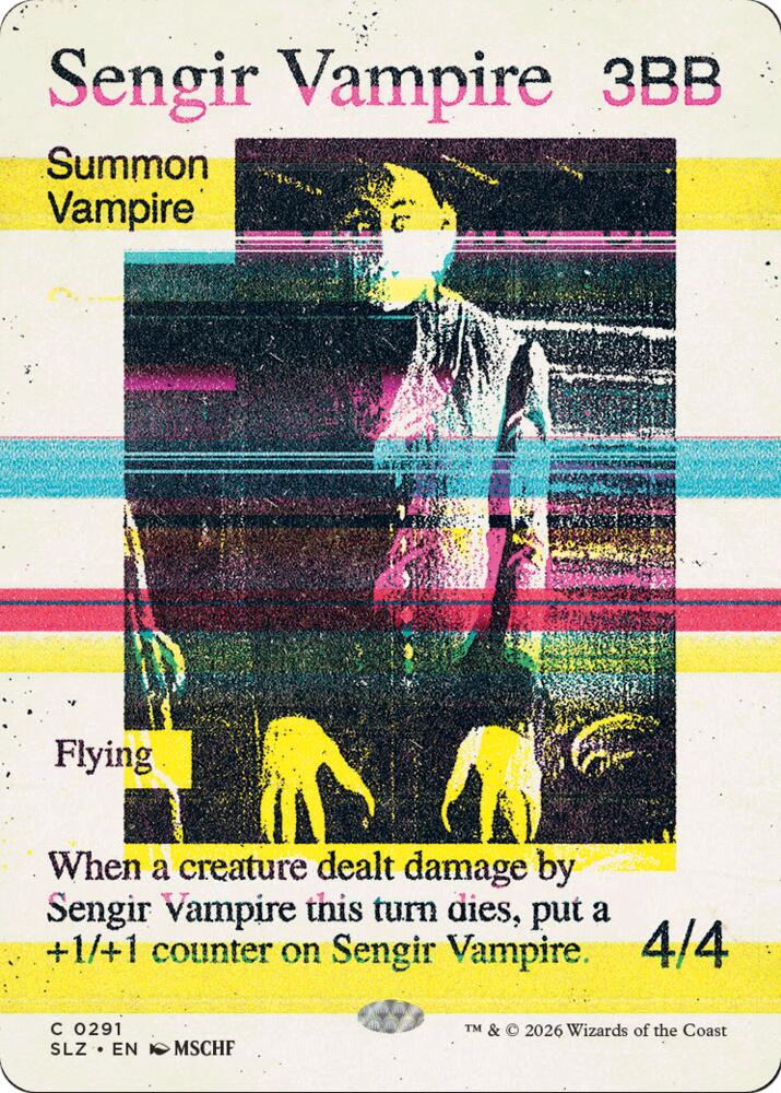 Sengir Vampire (0291), Secret Lair x MSCHF: The Zeta Set 291