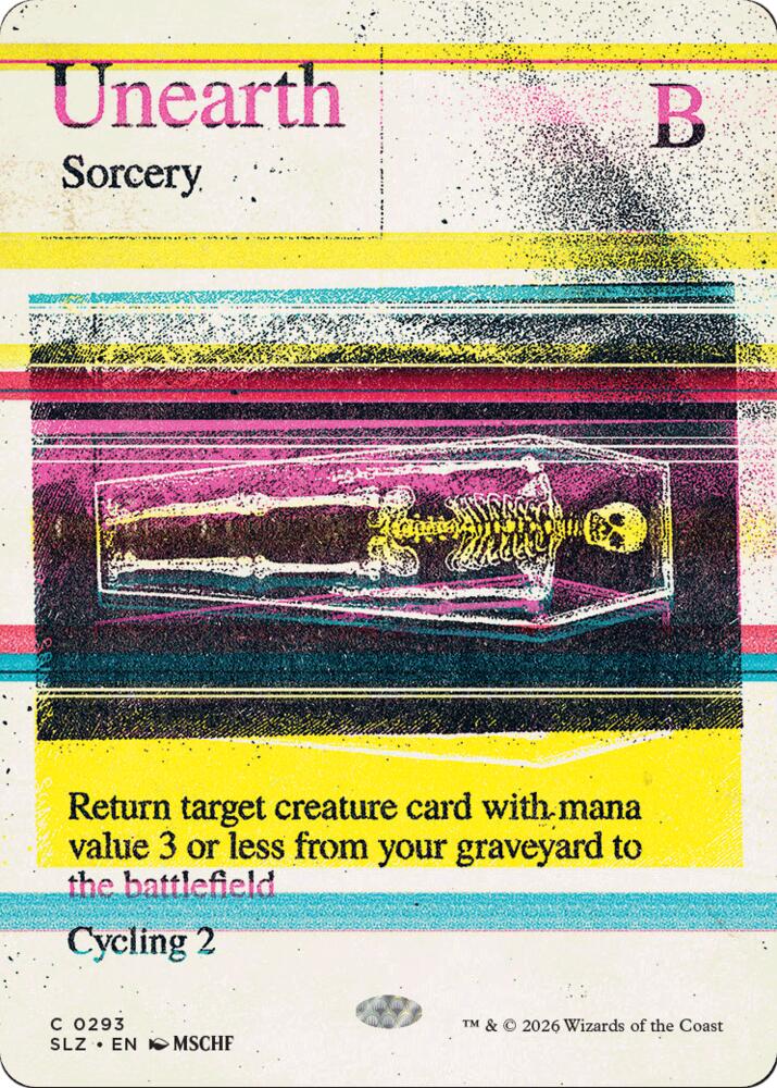 Unearth (0293), Secret Lair x MSCHF: The Zeta Set 293