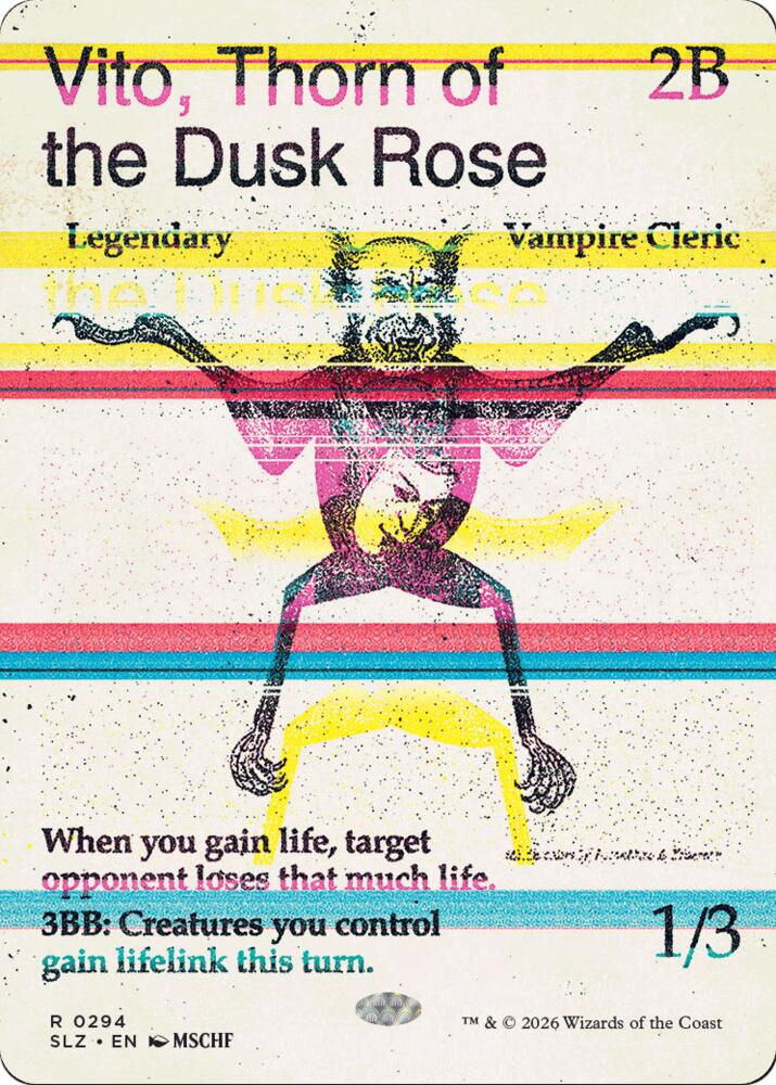 Vito, Thorn of the Dusk Rose (0294), Secret Lair x MSCHF: The Zeta Set 294