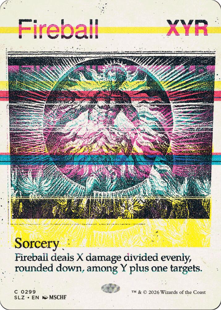 Fireball (0299), Secret Lair x MSCHF: The Zeta Set 299