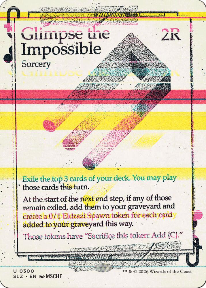 Glimpse the Impossible (0300), Secret Lair x MSCHF: The Zeta Set 300