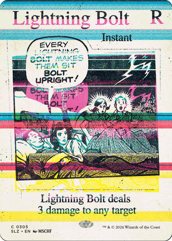 Lightning Bolt (0305), Secret Lair x MSCHF: The Zeta Set 305