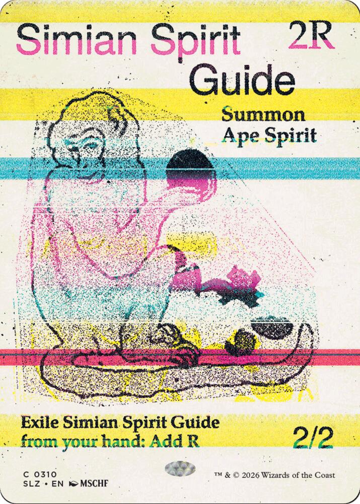 Simian Spirit Guide (0310), Secret Lair x MSCHF: The Zeta Set 310