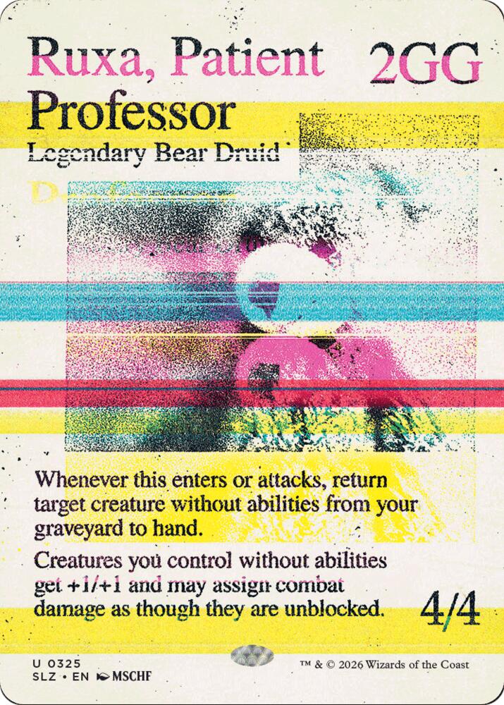 Ruxa, Patient Professor (0325), Secret Lair x MSCHF: The Zeta Set 325