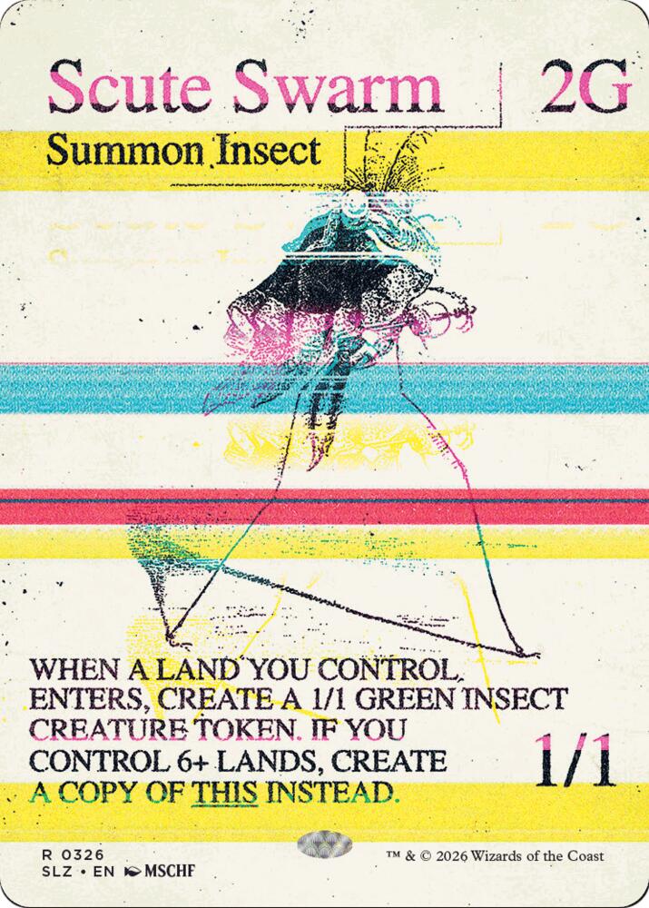 Scute Swarm (0326), Secret Lair x MSCHF: The Zeta Set 326