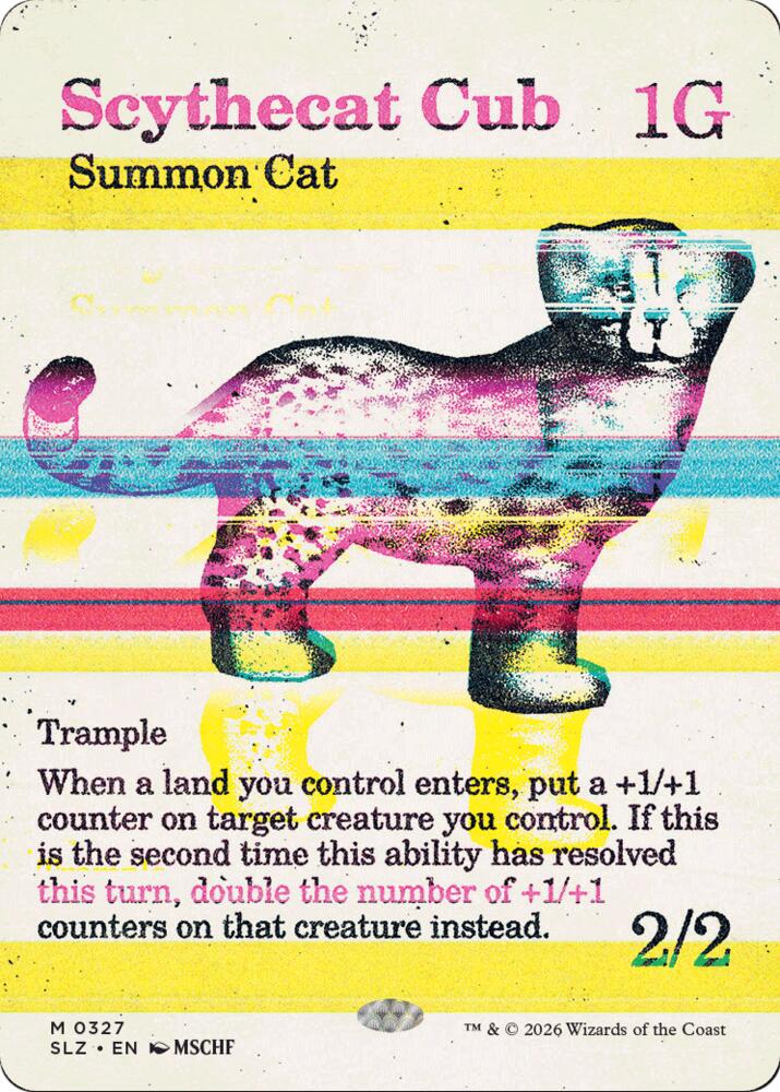 Scythecat Cub (0327), Secret Lair x MSCHF: The Zeta Set 327