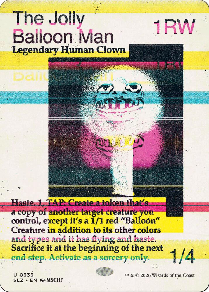 The Jolly Balloon Man (0333), Secret Lair x MSCHF: The Zeta Set 333