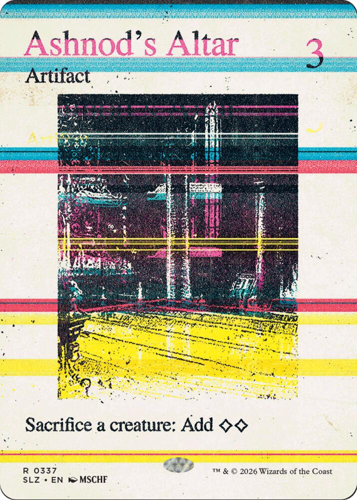 Ashnod's Altar (0337), Secret Lair x MSCHF: The Zeta Set 337