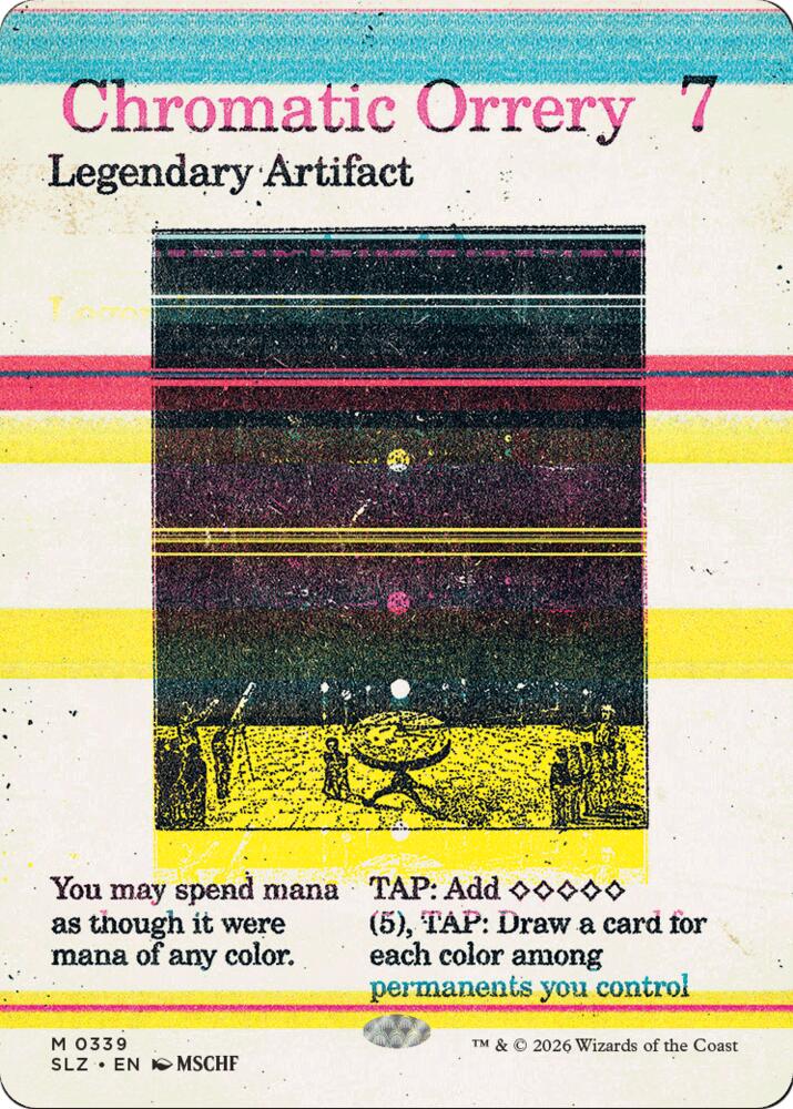 Chromatic Orrery (0339), Secret Lair x MSCHF: The Zeta Set 339