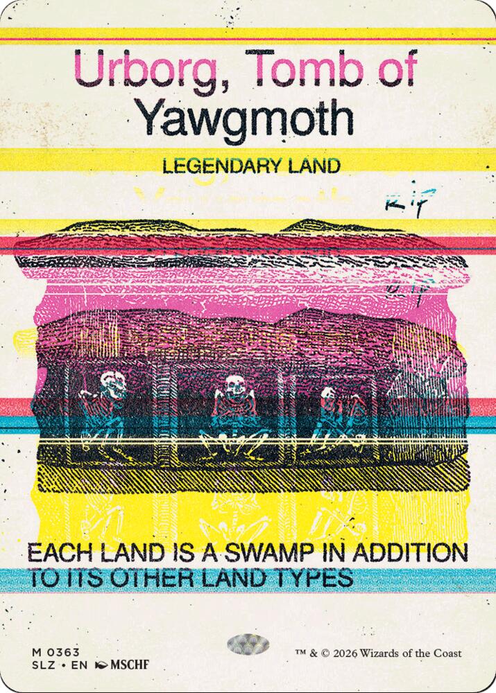 Urborg, Tomb of Yawgmoth (0363), Secret Lair x MSCHF: The Zeta Set 363