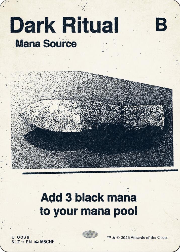 Dark Ritual (0038), Secret Lair x MSCHF: The Zeta Set 38