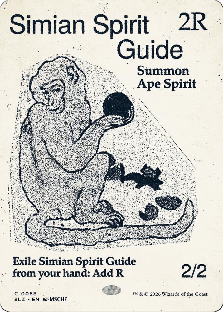 Simian Spirit Guide (0068), Secret Lair x MSCHF: The Zeta Set 68