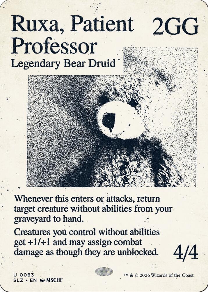 Ruxa, Patient Professor (0083), Secret Lair x MSCHF: The Zeta Set 83