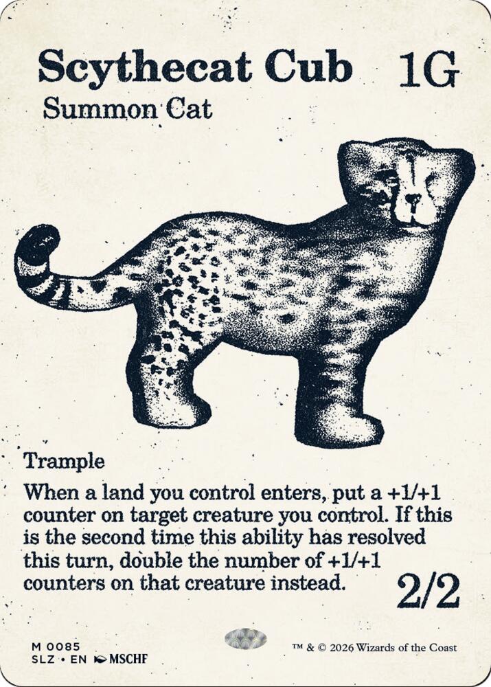 Scythecat Cub (0085), Secret Lair x MSCHF: The Zeta Set 85