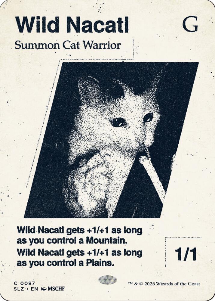 Wild Nacatl (0087), Secret Lair x MSCHF: The Zeta Set 87