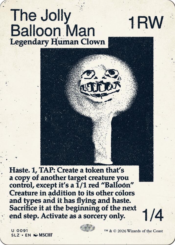 The Jolly Balloon Man (0091), Secret Lair x MSCHF: The Zeta Set 91
