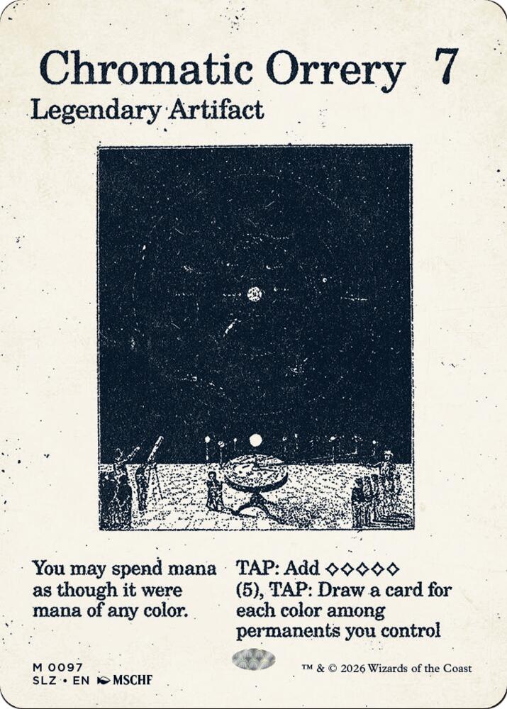 Chromatic Orrery (0097), Secret Lair x MSCHF: The Zeta Set 97