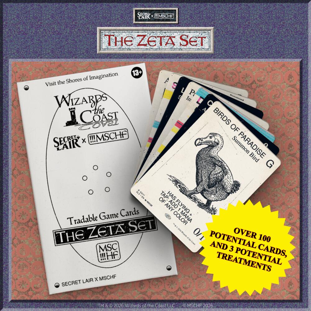 Secret Lair x MSCHF: The Zeta Set Booster Pack, Secret Lair x MSCHF: The Zeta Set P714891