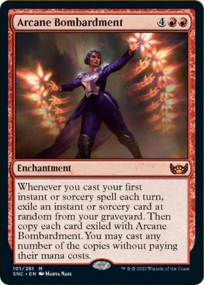 Arcane Bombardment, Streets of New Capenna 101