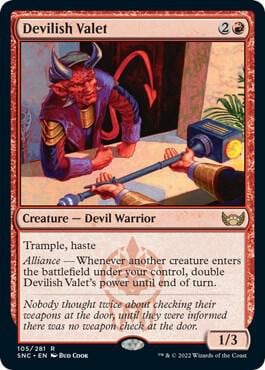 Devilish Valet, Streets of New Capenna 105
