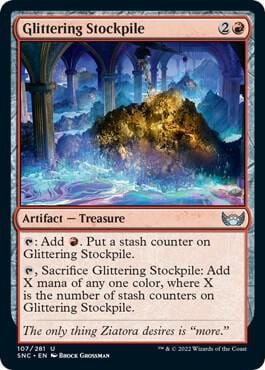 Glittering Stockpile, Streets of New Capenna 107