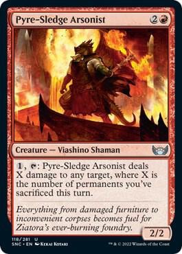 Pyre-Sledge Arsonist, Streets of New Capenna 118