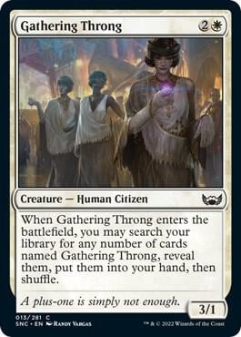 Gathering Throng, Streets of New Capenna 13