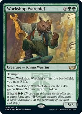 Workshop Warchief, Streets of New Capenna 165