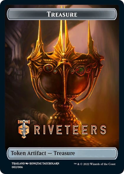 Treasure Token (Riveteers) [SEA Exclusive], Streets of New Capenna 2