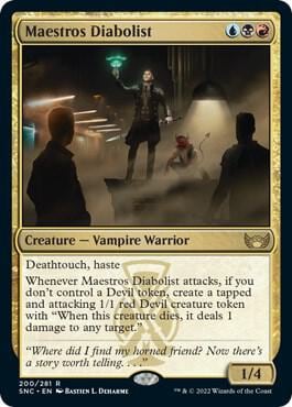 Maestros Diabolist, Streets of New Capenna 200