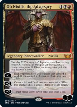 Ob Nixilis, the Adversary, Streets of New Capenna 206