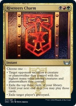 Riveteers Charm, Streets of New Capenna 217