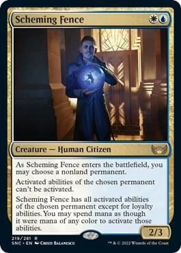 Scheming Fence, Streets of New Capenna 219