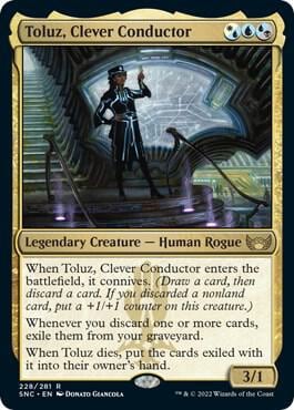 Toluz, Clever Conductor, Streets of New Capenna 228
