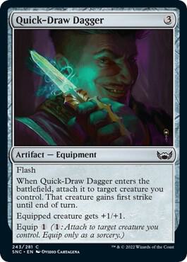 Quick-Draw Dagger, Streets of New Capenna 243