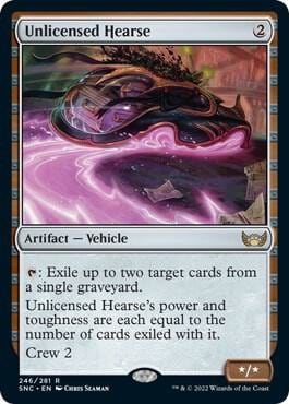 Unlicensed Hearse, Streets of New Capenna 246