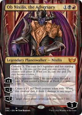 Ob Nixilis, the Adversary (Borderless), Streets of New Capenna 284