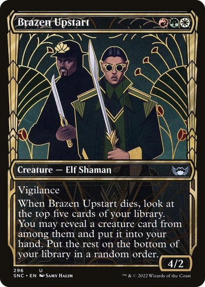 Brazen Upstart (Showcase), Streets of New Capenna 296