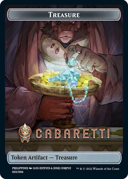 Treasure Token (Cabaretti) [SEA Exclusive], Streets of New Capenna 3
